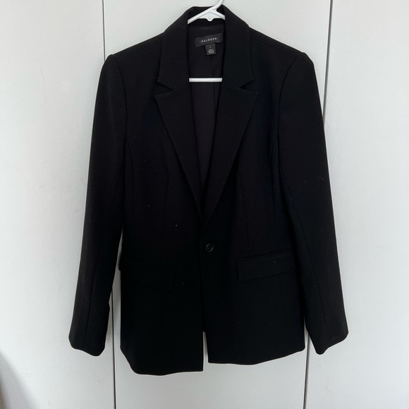 Halogen Single Breasted Blazer in Black Size Small - Picture 3 of 5
